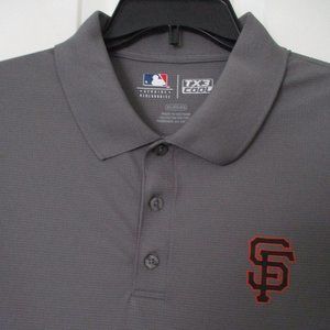 MLB Genuine Merchandise Mens S/S San Francisco Giants Baseball Polo Shirt-Large